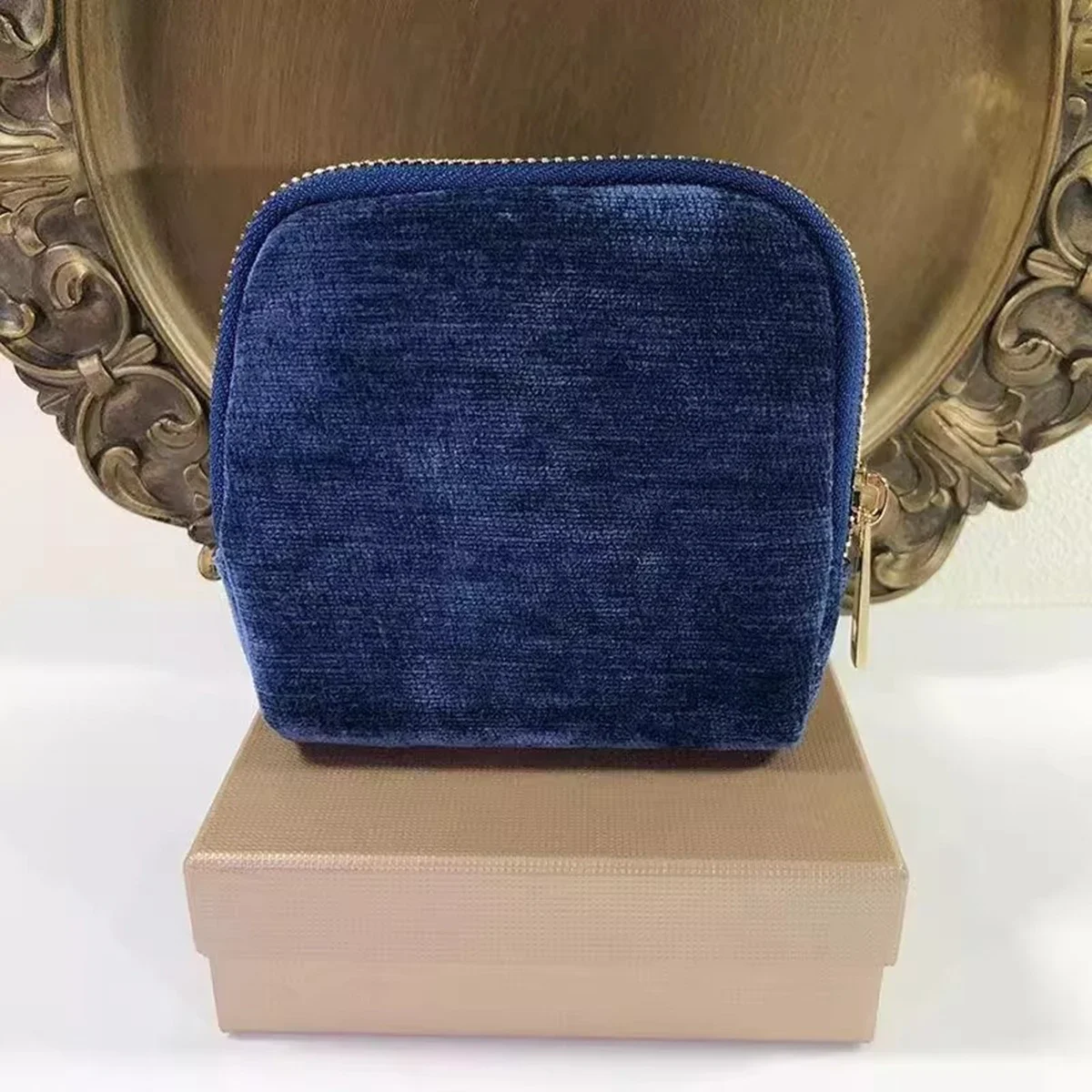 5-Layer Jewelry Storage Bag, Velvet Jewelry Pouch Bags for Watch Bracelet Rings Earring Crystal, Portable Travel Jewelry Case