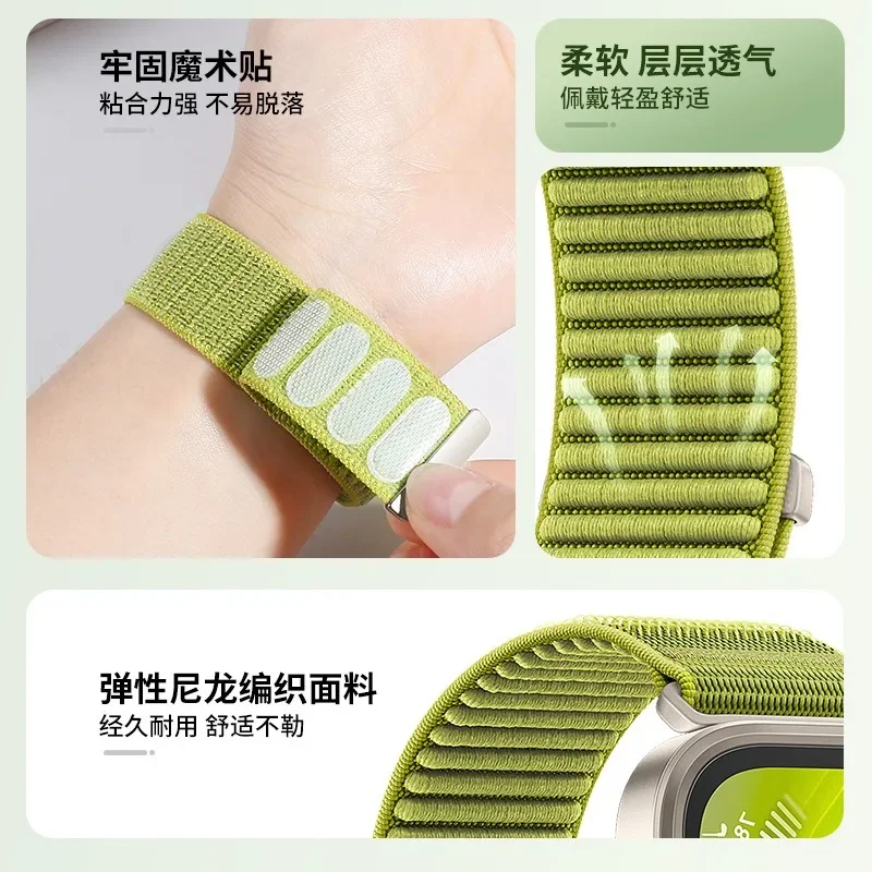 Original Nylon Strap for Huawei Watch Fit 5/4/3 Smartwatch Replaceable Wrsitband for Huawei Watch Fit 4 Pro/5 Pro Sport Bracelet