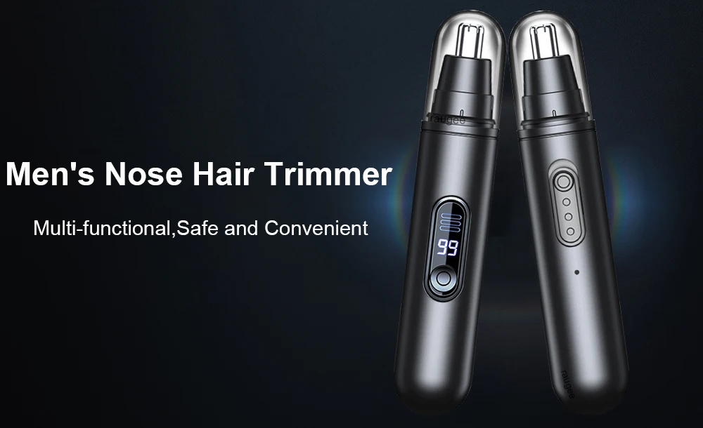 Nose Hair Trimmer Portable Nose Hair Remover for Men Electric Nose and Ear Hair Trimmer USB Rechargeable Mini Nose Hair Clipper
