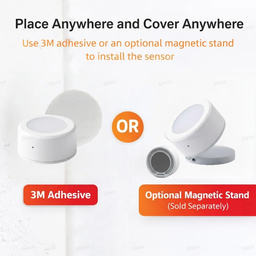 ZigBee Smart Light Sensor Luminance Illumination Brightness Detector Battery Operated Option Support Zigbee2mqtt Smart Life TUYA