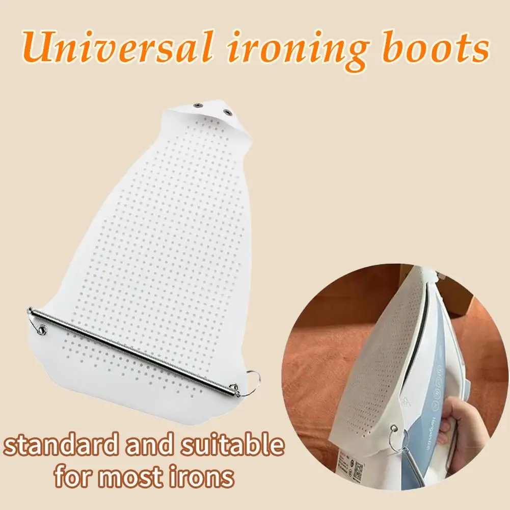 Iron Covers, Teflon Iron Shoe Protector Anti-Slip Design Anti-Scorch Base Protect Clothes for Home Tailor Shop 0.2mm