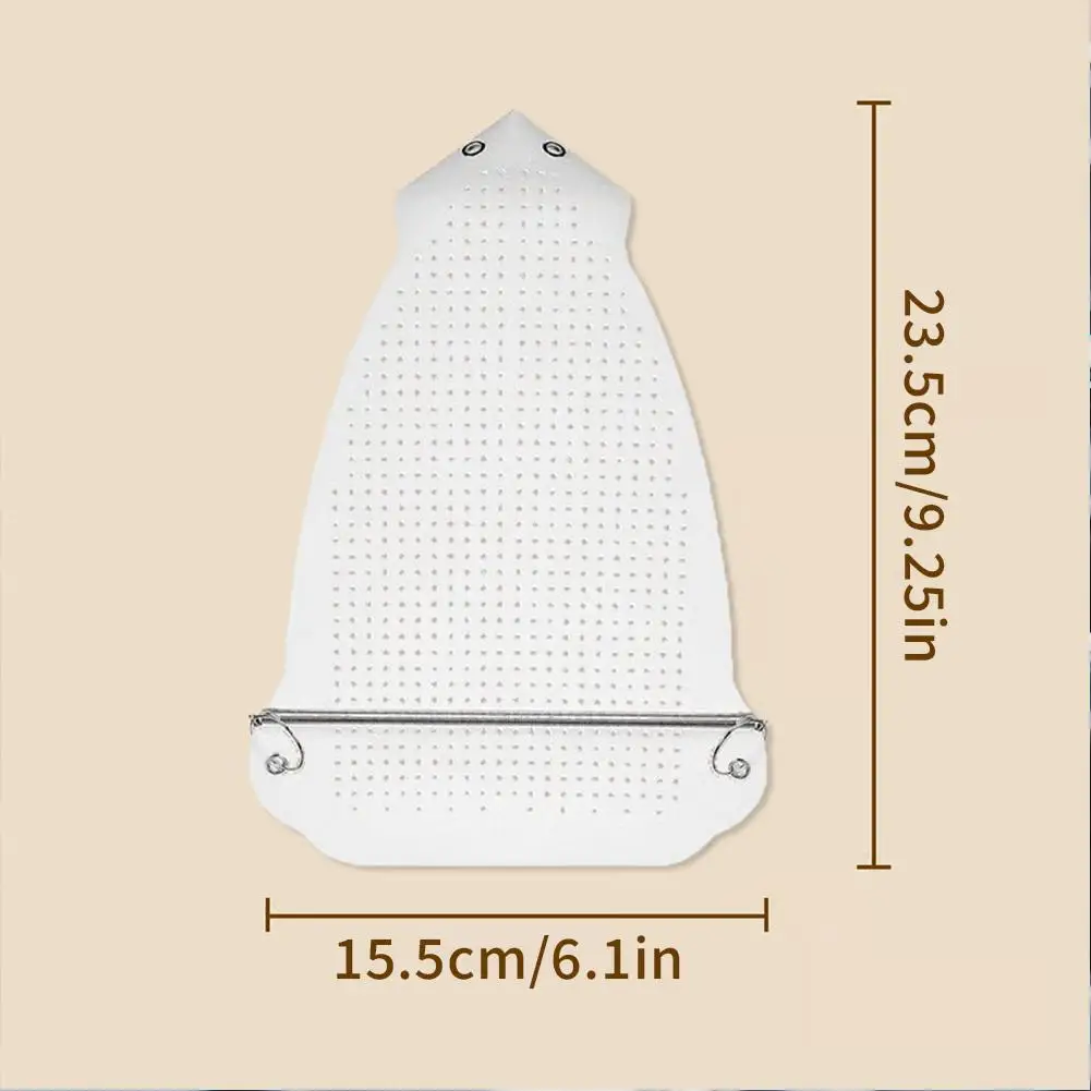 Iron Covers, Teflon Iron Shoe Protector Anti-Slip Design Anti-Scorch Base Protect Clothes for Home Tailor Shop 0.2mm