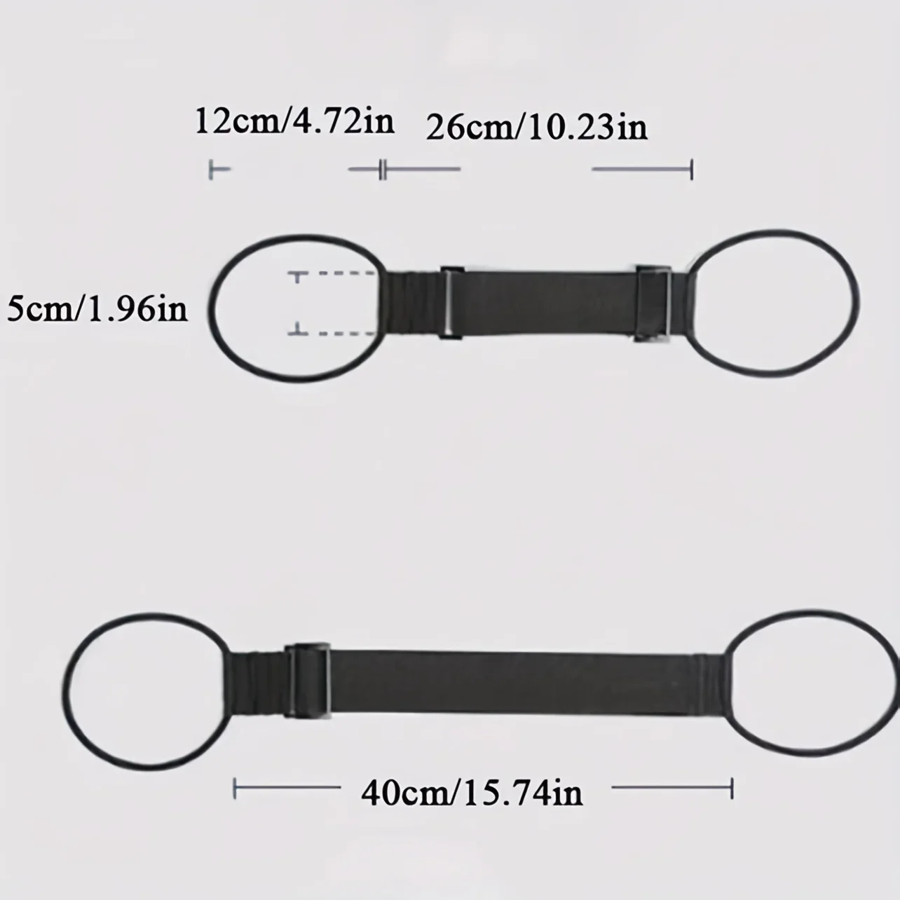1pc Versatile Luggage Elastic Strap Reusable Adjustable Luggage Connector Straps Travel Suitcase Fixed Strap