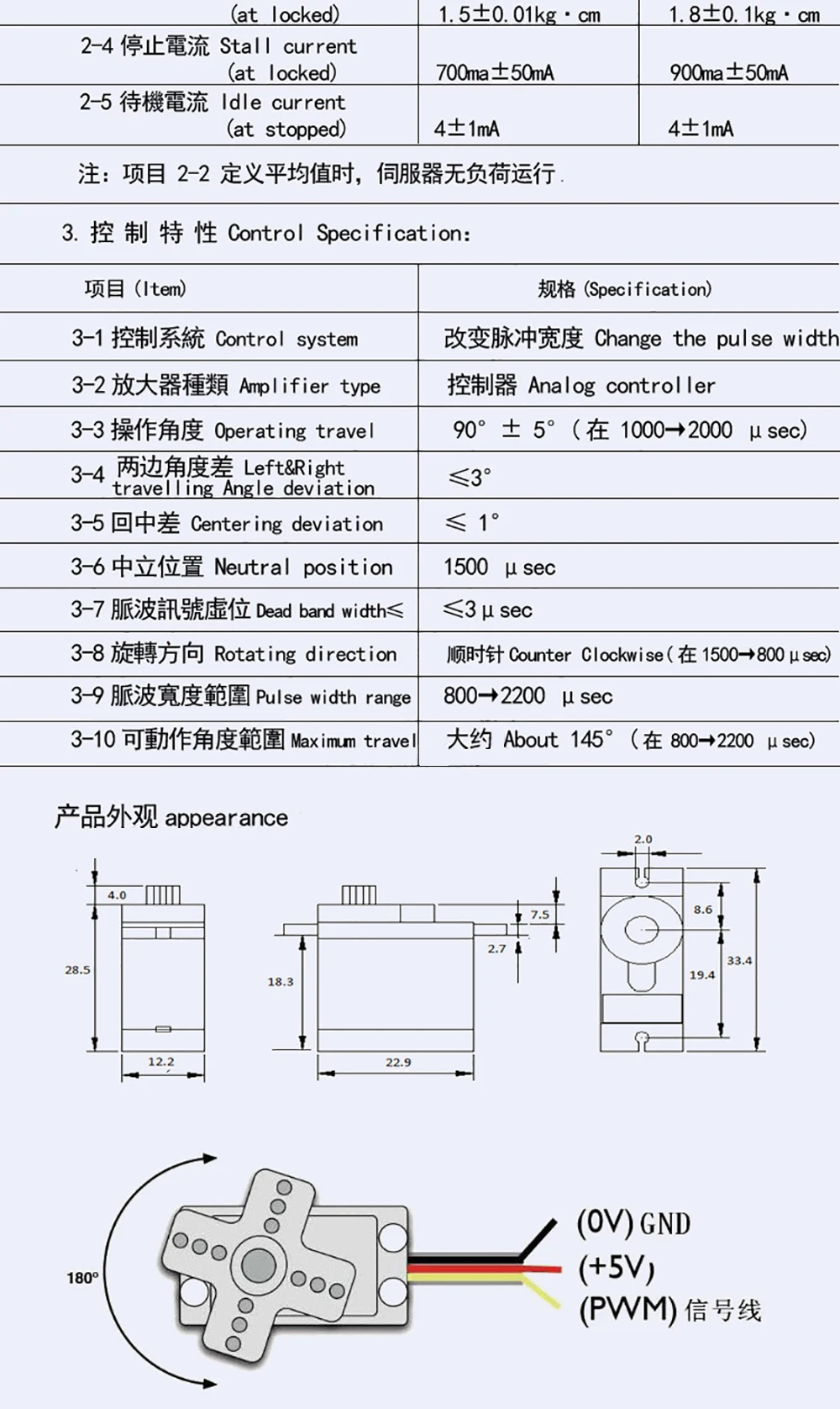 XZG MG90S Servo All Metal Gear 9g SG90 Upgraded Version For Helicopter Plane Boat Car Trex 450 RC Robot 180/360 degree 1-10PCS