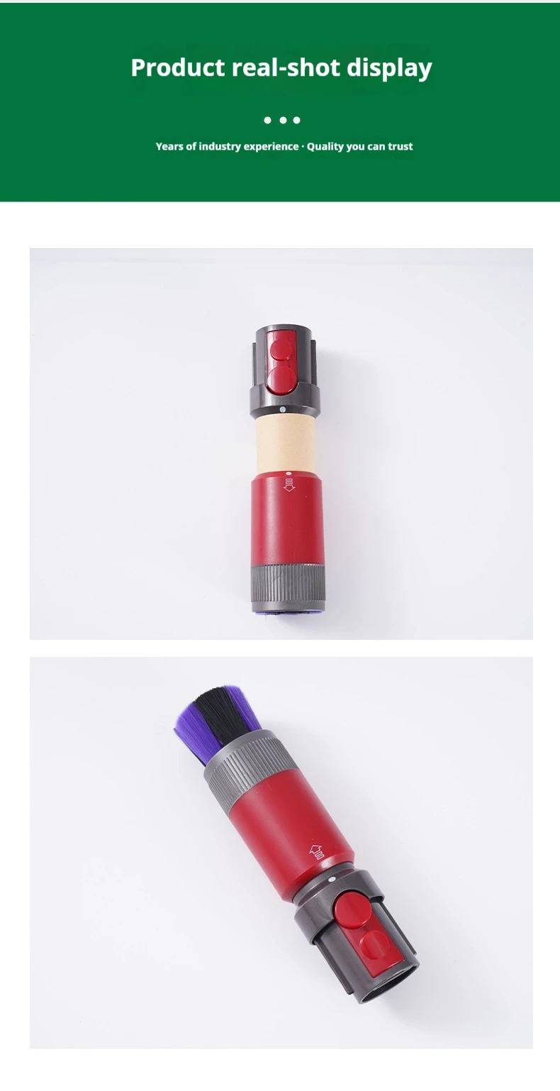 Vacuum Cleaner Traceless Soft Brush Head For Dyson V7 V8 V10 V11 V12 V15 Vacuum Cleaner Universal Suction Head Accessories