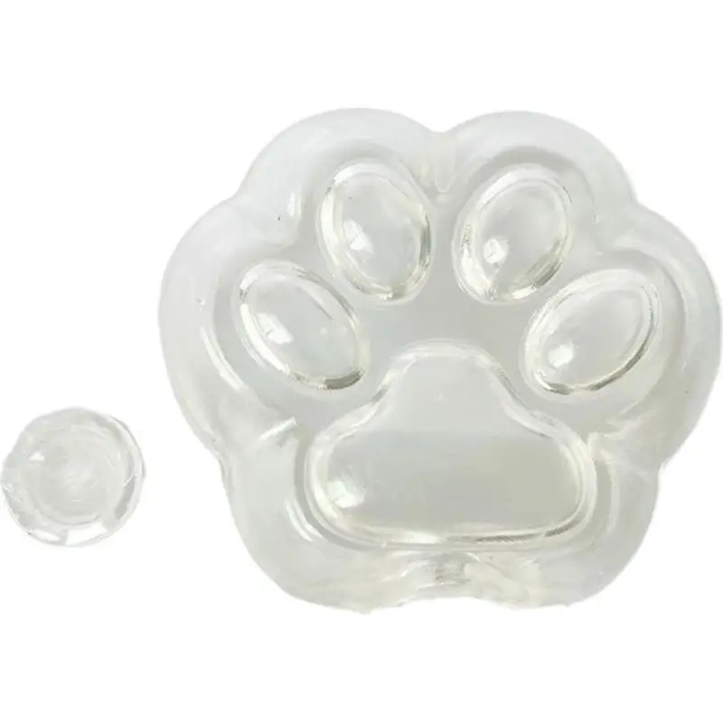 Cat Paw Hollow Ball Skin DIY Stress Relief Toy Slow Rebound Fidget Sensory Ball Toy Decompression Irregular Ball Cover