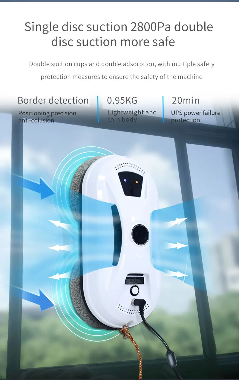 Window Cleaning Robot, Ultra-Thin Cleaning Robot, Window Cleaning Robot, Window Cleaning Robot