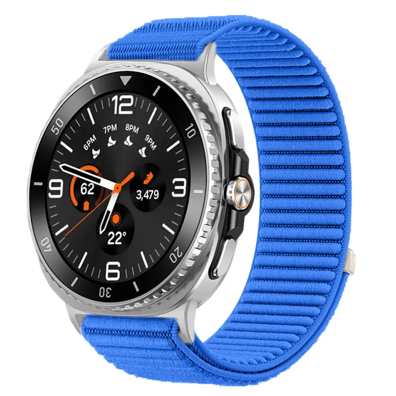 Nylon Strap for Samsung Galaxy Watch 8 8 Classic 46mm Adjustable Bracelet Samsung Galaxy Watch 9 8 44mm 40mm Correa Accessories