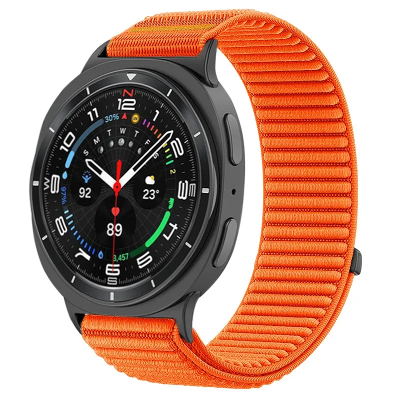 Nylon Strap for Samsung Galaxy Watch 8 8 Classic 46mm Adjustable Bracelet Samsung Galaxy Watch 9 8 44mm 40mm Correa Accessories