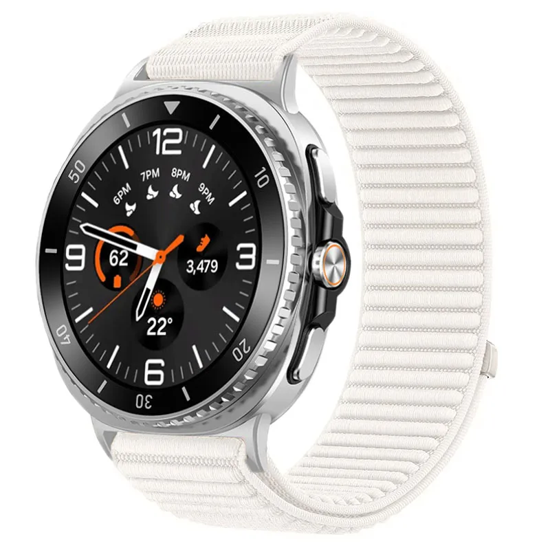 Nylon Strap for Samsung Galaxy Watch 8 8 Classic 46mm Adjustable Bracelet Samsung Galaxy Watch 9 8 44mm 40mm Correa Accessories