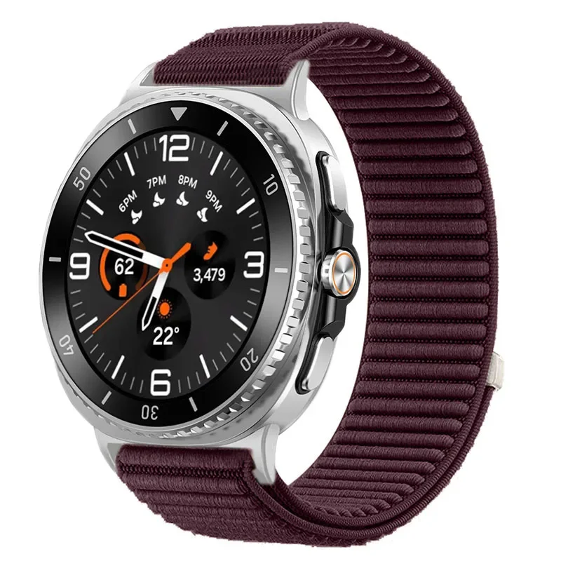 Nylon Strap for Samsung Galaxy Watch 8 8 Classic 46mm Adjustable Bracelet Samsung Galaxy Watch 9 8 44mm 40mm Correa Accessories