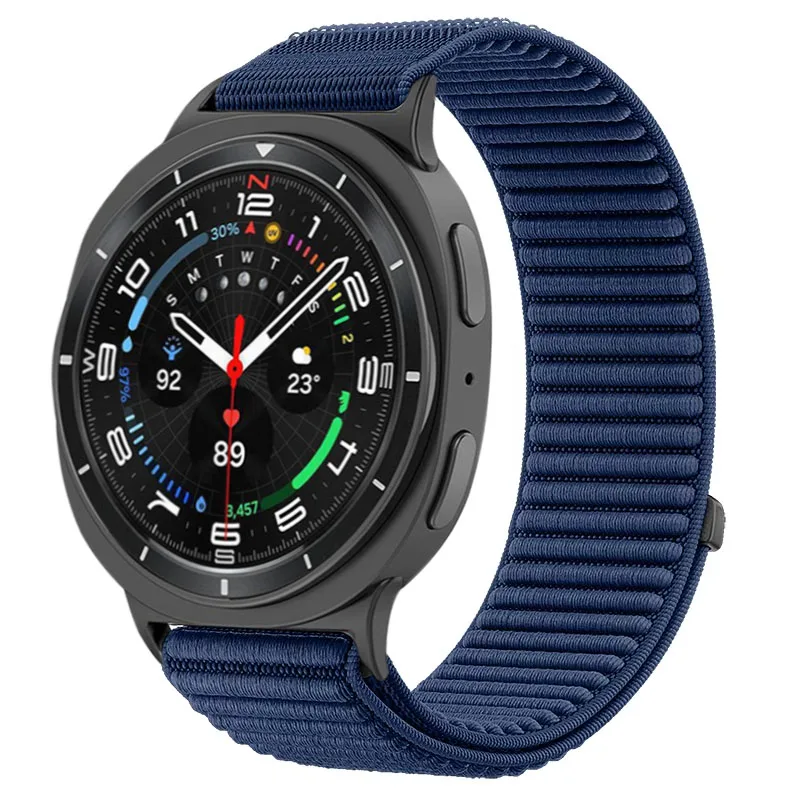 Nylon Strap for Samsung Galaxy Watch 8 8 Classic 46mm Adjustable Bracelet Samsung Galaxy Watch 9 8 44mm 40mm Correa Accessories