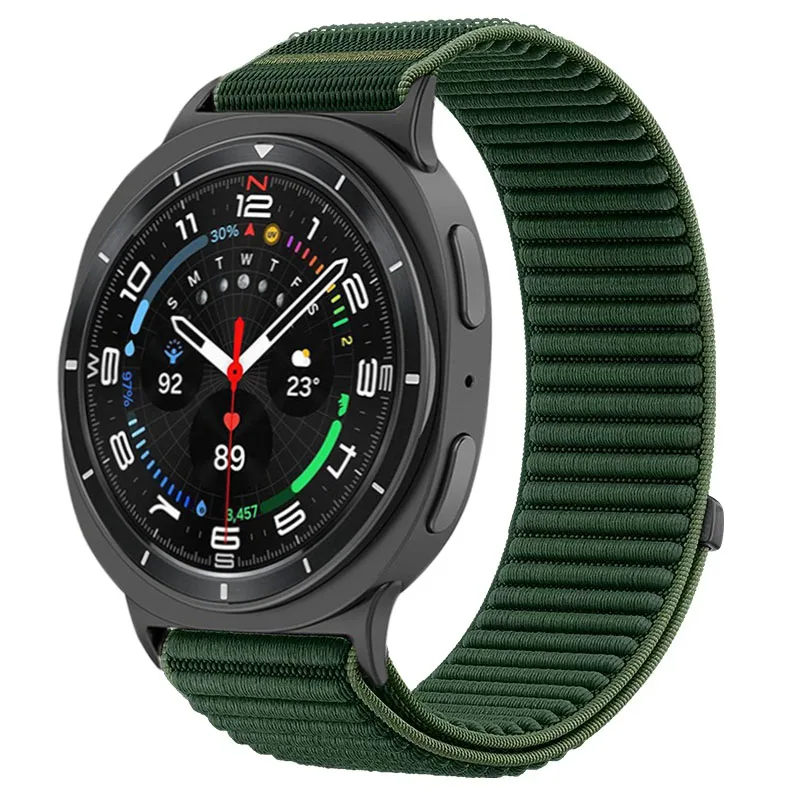 Nylon Strap for Samsung Galaxy Watch 8 8 Classic 46mm Adjustable Bracelet Samsung Galaxy Watch 9 8 44mm 40mm Correa Accessories