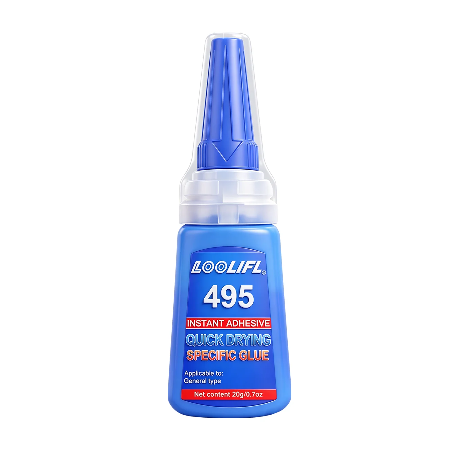 LOOLIFL Super Strong Nail Glue For False Nails Soft Nail Tips Quick Drying Suitable Nail Art Beginners Adhesive Long Lasting