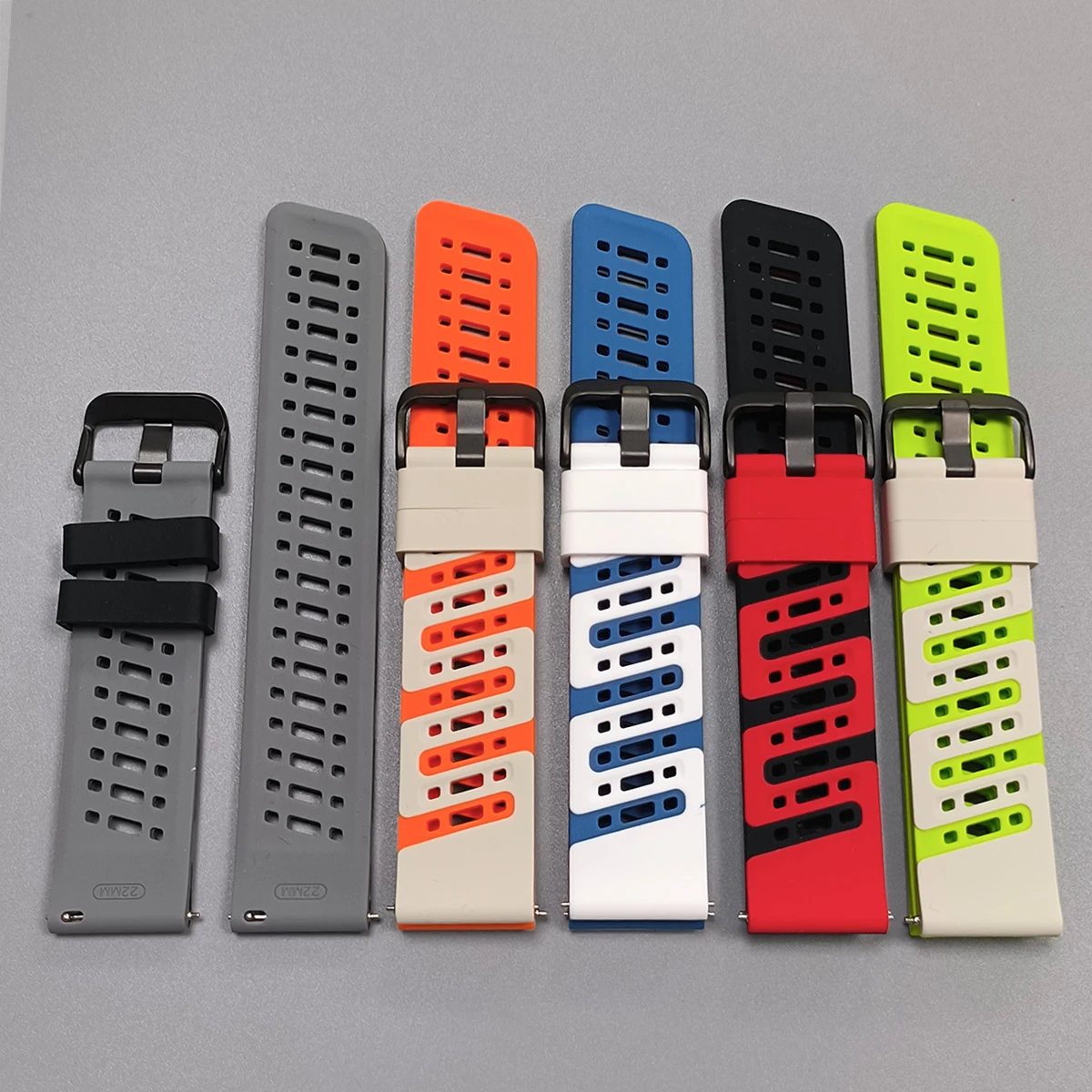 Silicone 22mm 20mm Strap For HUAWEI WATCH GT 6 GT 6Pro 46mm Band GT 5 4 3 2 46mm GT 3 2 42mm HONOR Magic Watch 4 GS 3i Bracelet