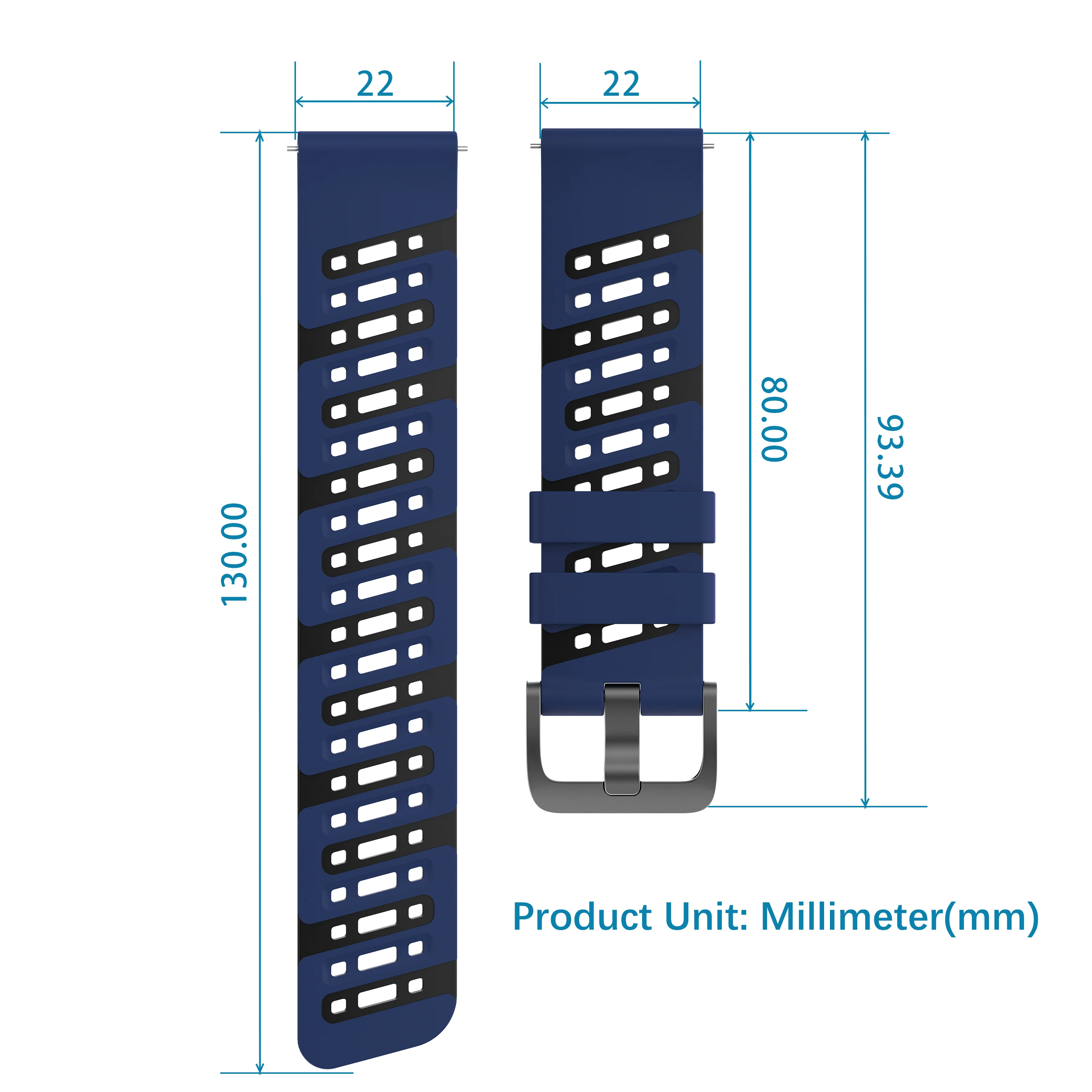 Silicone 22mm 20mm Strap For HUAWEI WATCH GT 6 GT 6Pro 46mm Band GT 5 4 3 2 46mm GT 3 2 42mm HONOR Magic Watch 4 GS 3i Bracelet