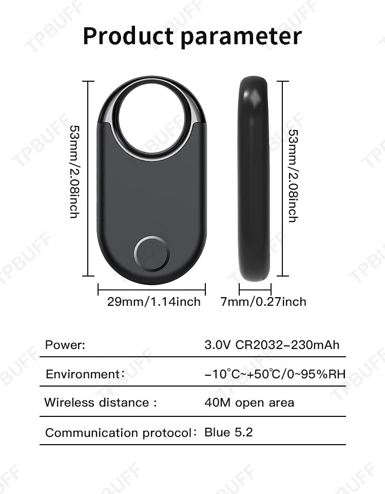 Google Find My Gps Tracker Android Antilost Tracking Device Gps Locator detector Smart Tag 2 Case Security Protection Positionin