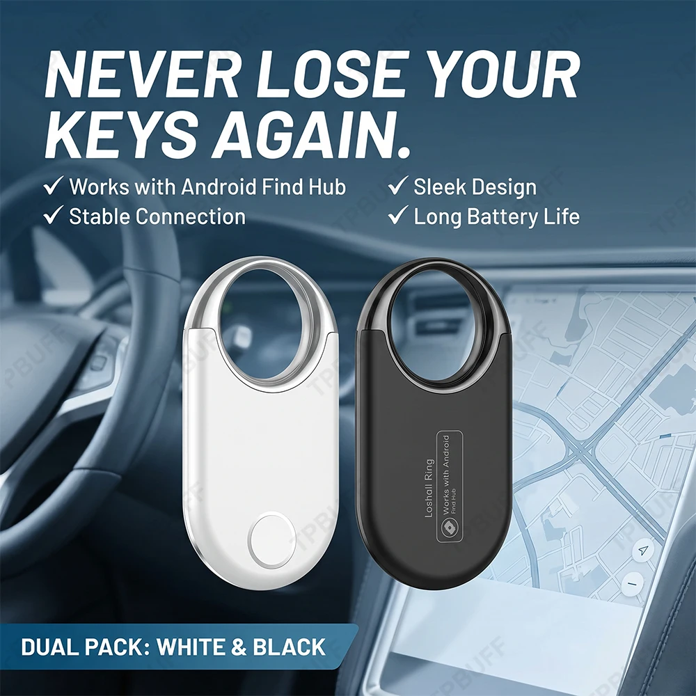 Google Find My Gps Tracker Android Antilost Tracking Device Gps Locator detector Smart Tag 2 Case Security Protection Positionin