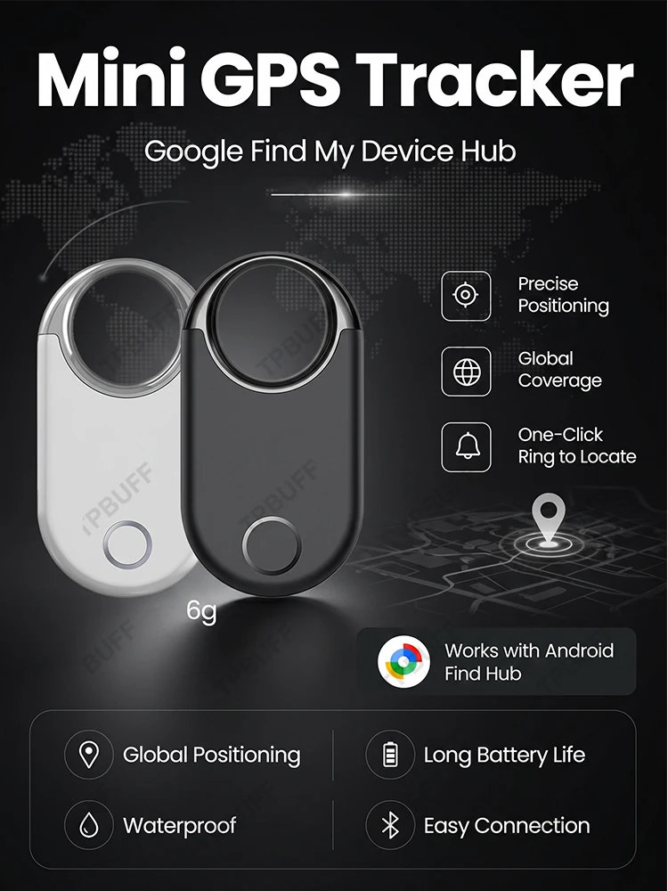 Google Find My Gps Tracker Android Antilost Tracking Device Gps Locator detector Smart Tag 2 Case Security Protection Positionin