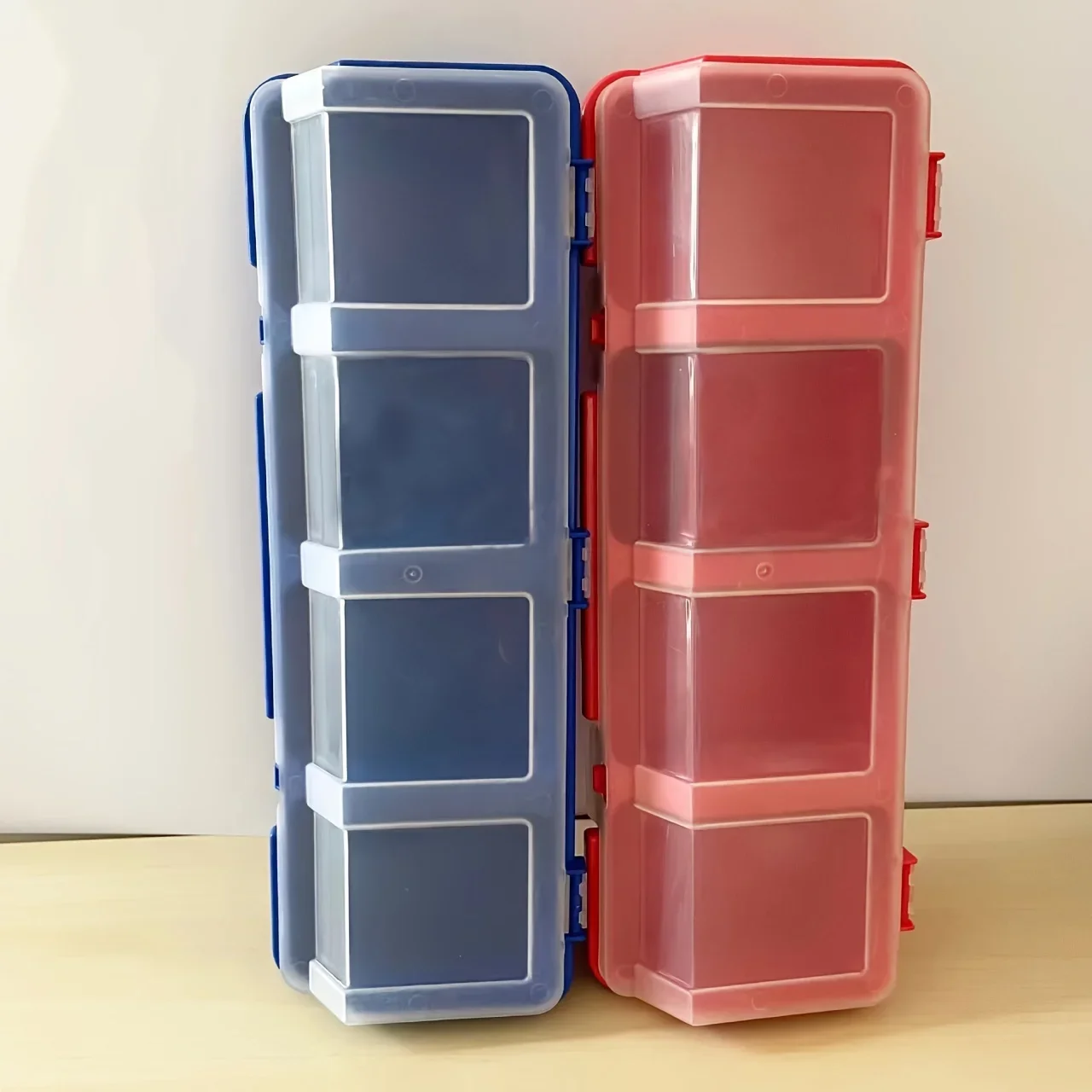 Multi Grid Storage Box Durable Plastic Small Component Container Hardware Screw Jewelry Desktop Useful Classification Organizer