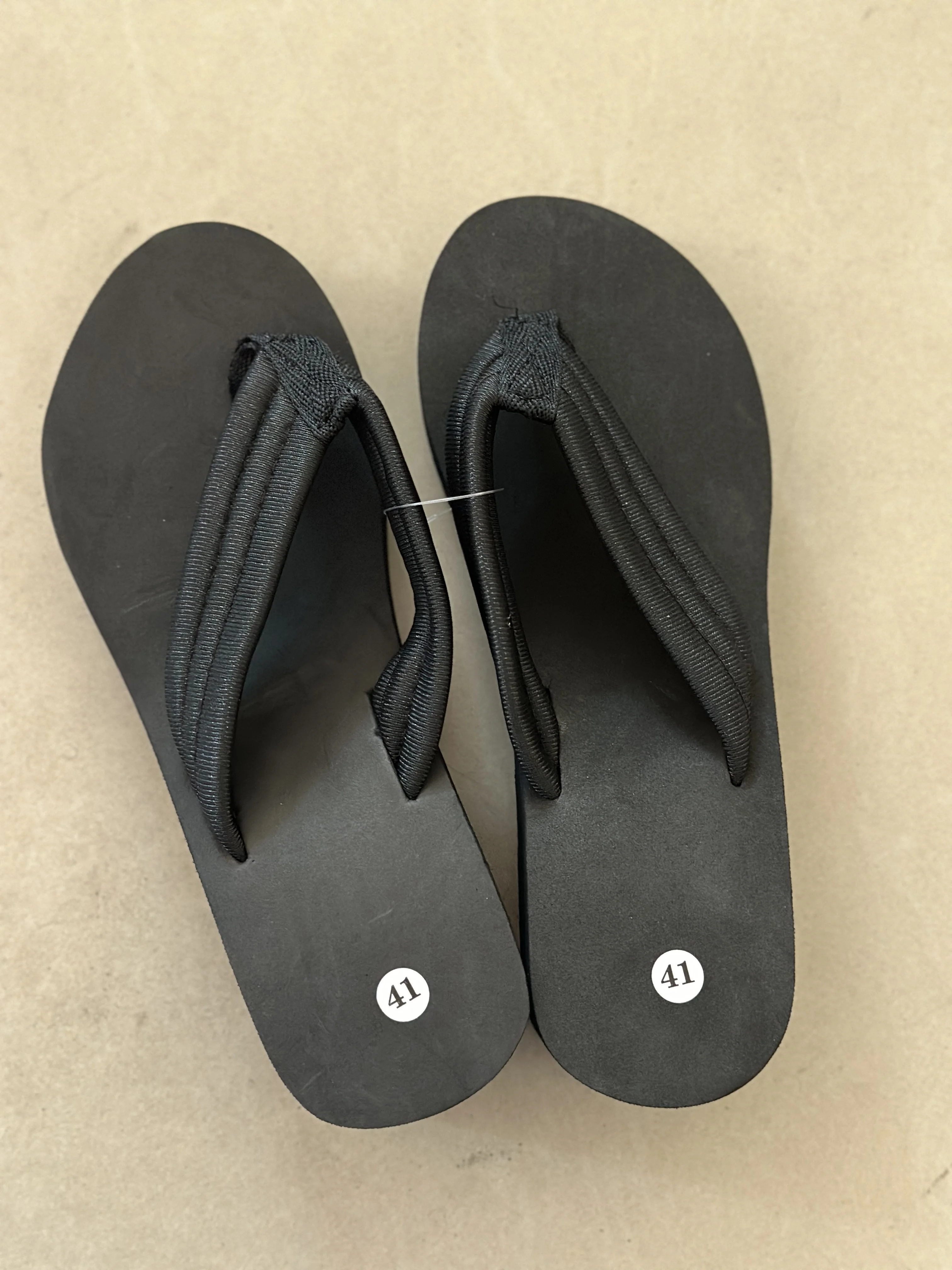 Women's Thick Soled Flip Flops Summer Shoes Lightweight Girls' Indoor Beach Slippers Black Women's Street Fashion Sandals