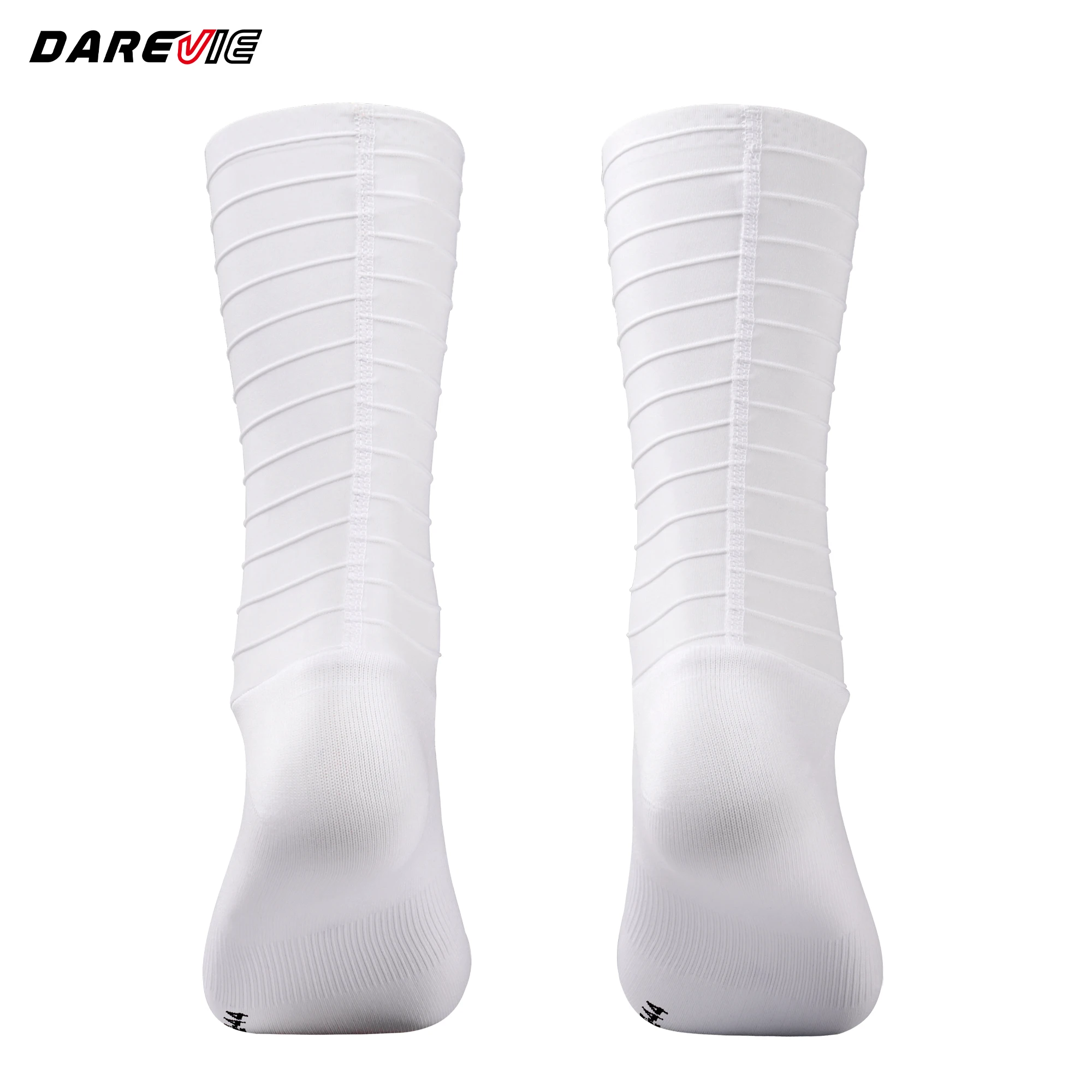 DAREVIE Cycling Socks Aero 2.0 Reduced Wind Resistance Men's Socks High Performance Moisture Wicking Anti Slip Men Cycling Socks