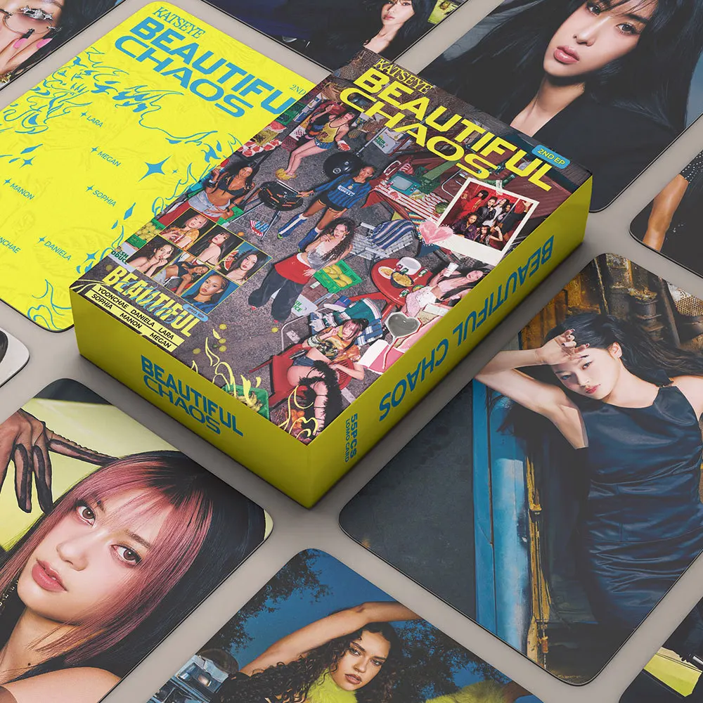 55/92/142Pcs Idol KATSEYE Album Gabriela Lomo Cards LARA DANIELA HD Printd Photocards Stickers MANON MEGAN YOONCHAE Fans Gift