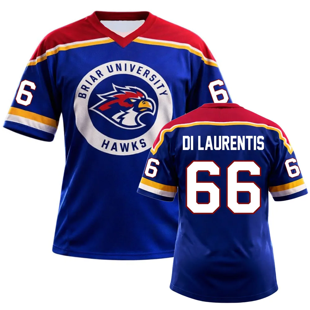 2026 Off Campus Briar University Jersey Graham 44 22 Di Laurentis 66 Tucker46 T-Shirts Women Men's Hockey Jersey Tees Clothing