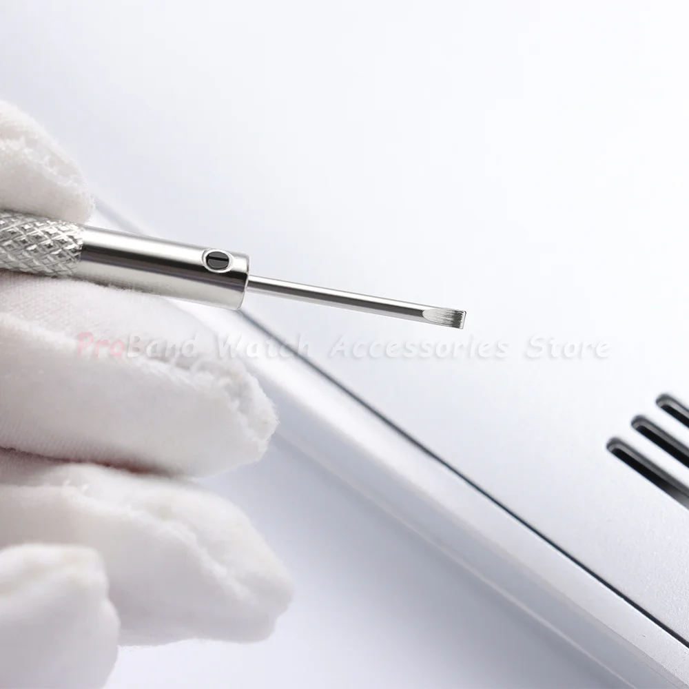 0.6-2.0mm Precision Screwdriver Set for Watchmaker High Hardness Steel Micro Cross Repair Tools Kit for Watches Glasses Jewelry