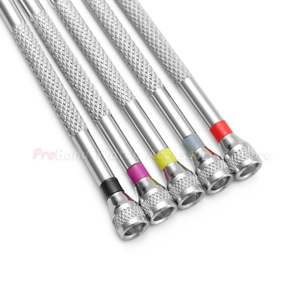 0.6-2.0mm Precision Screwdriver Set for Watchmaker High Hardness Steel Micro Cross Repair Tools Kit for Watches Glasses Jewelry