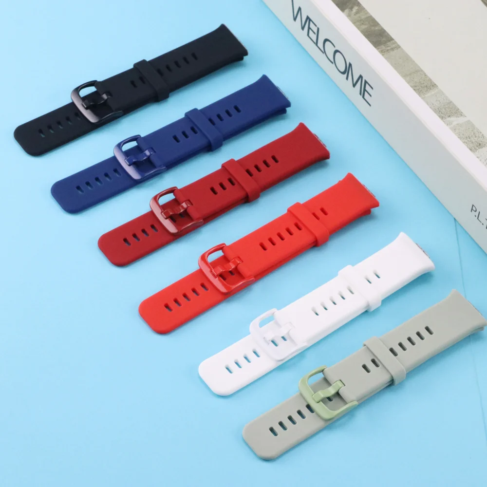 Sport Soft Silicone Band For Huawei Watch Fit 2 Active Original Strap Comfortable Bracelet Adjustable Wristband For Huawei Fit 2