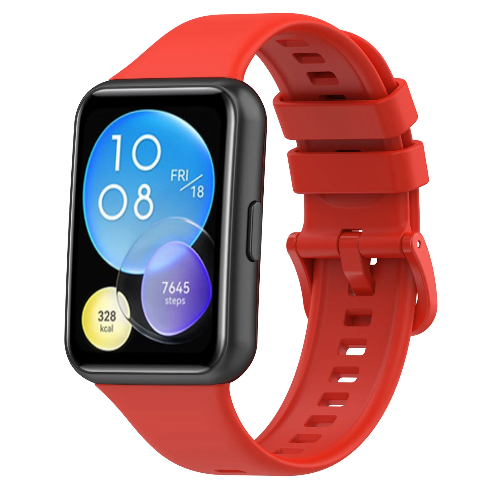Sport Soft Silicone Band For Huawei Watch Fit 2 Active Original Strap Comfortable Bracelet Adjustable Wristband For Huawei Fit 2