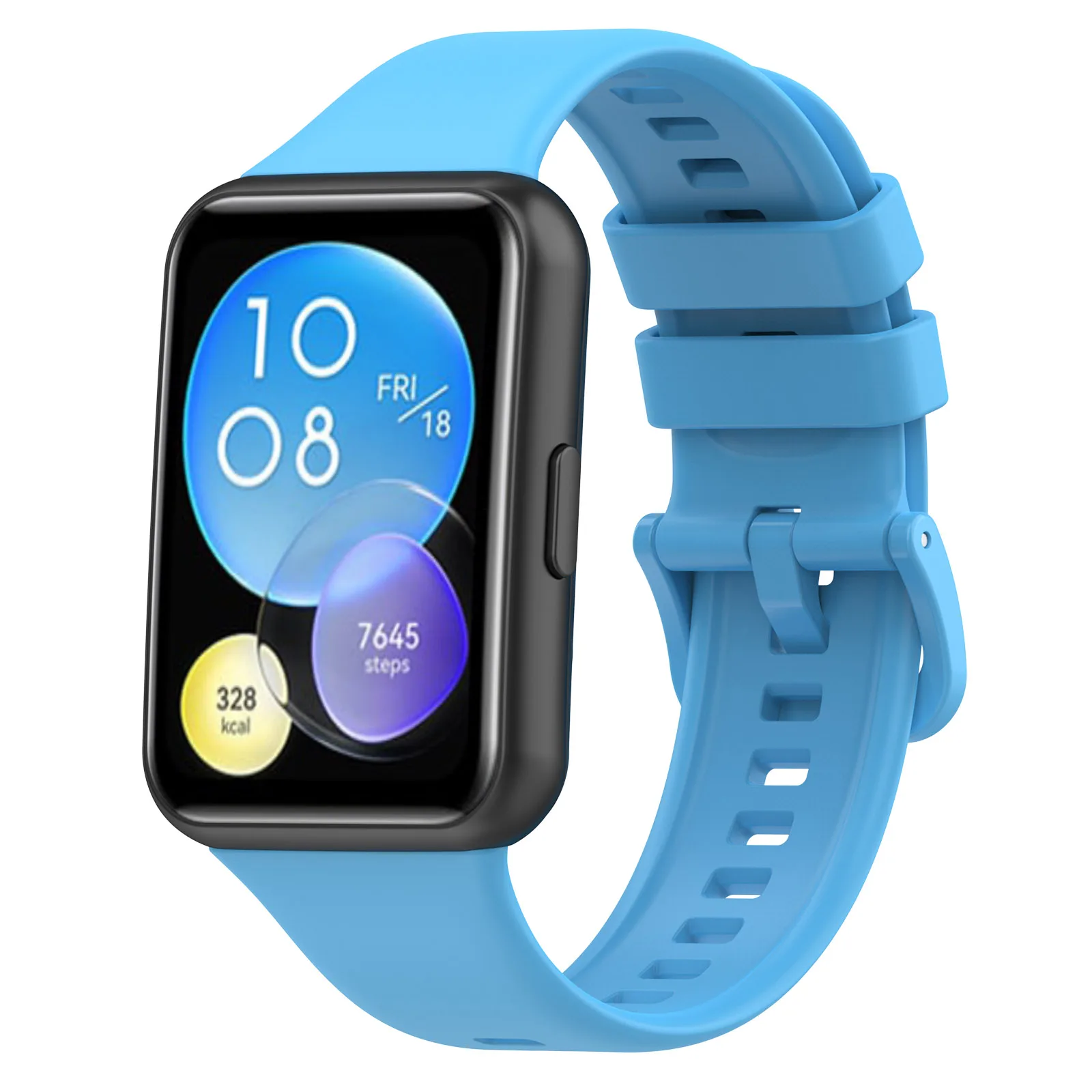 Sport Soft Silicone Band For Huawei Watch Fit 2 Active Original Strap Comfortable Bracelet Adjustable Wristband For Huawei Fit 2