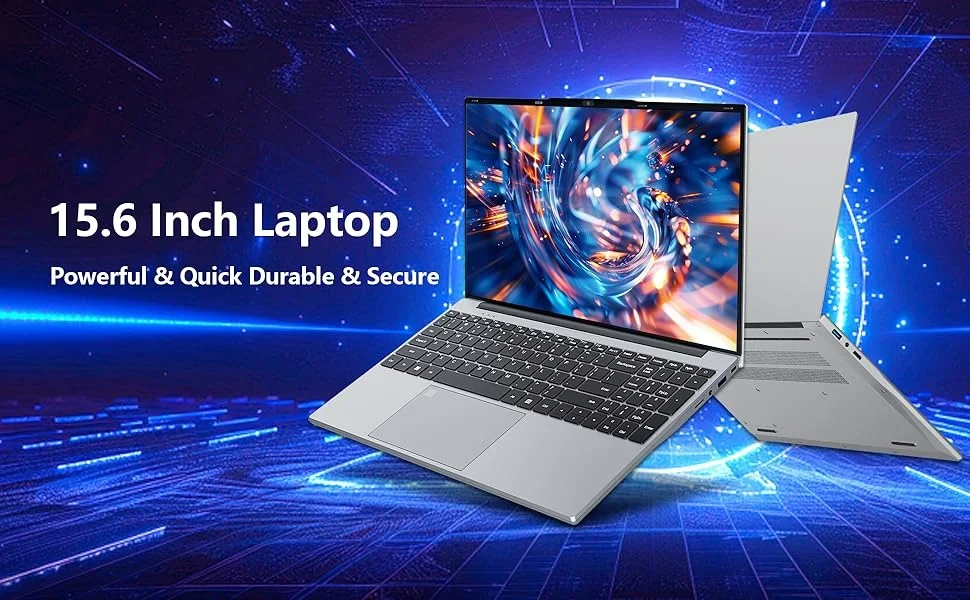 2026 NEW Windows 11 Laptop Intel Core I9-9900 15.6 Inch 16GB RAM 1TB SSD Office Laptops Fingerprint Unlock Notebook