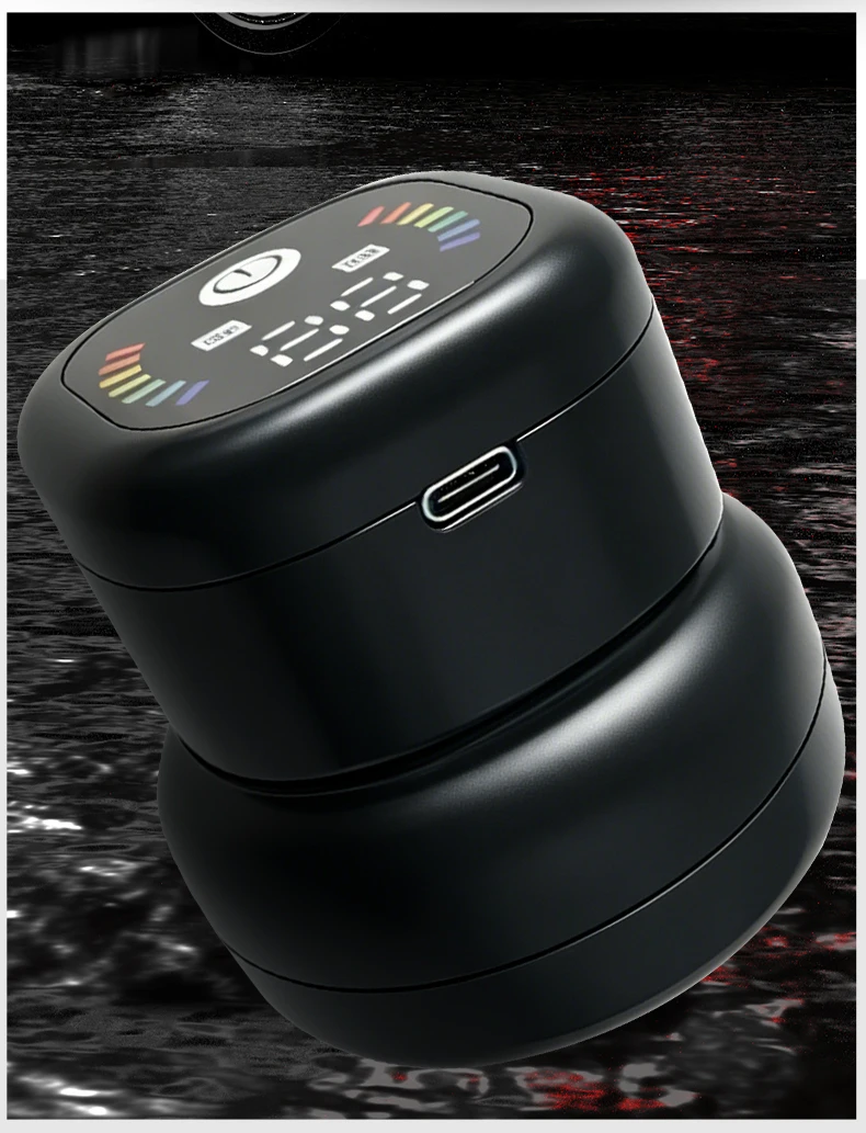 Multi-functional Electric Shaver with Automatic Haircutting, Shaving, Charging, Portability, and Push-Scissor Features