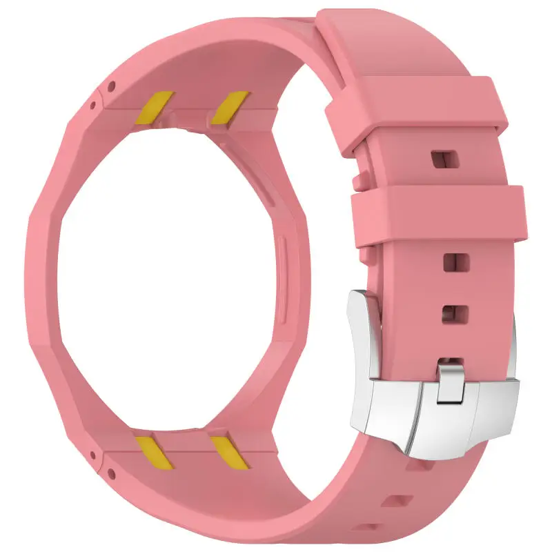 2 IN 1 PC Case+Silicone Strap For Swatch X AP Royal Pop Pocket Watch Changer To Wristwatch Integrated Modification Accessories