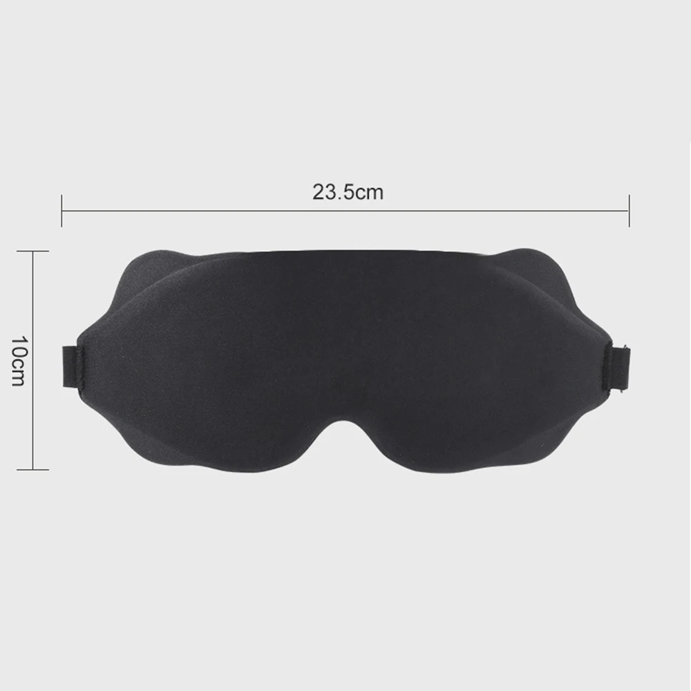 3D Sleep Mask Sleeping Aid Blindfold Block Out Light Portable Soft Memory Foam Face Mask Eyeshade Comfort Three Dimension Design