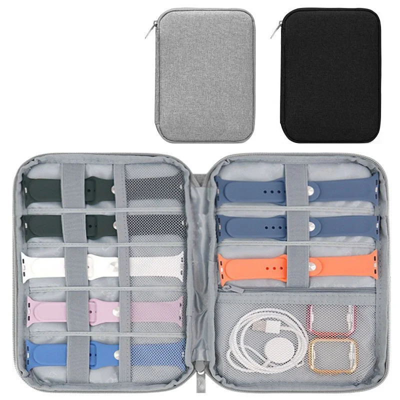 Watchband Bag for Apple Watch Strap Box Case Travel Smart Watch Wriststrap Storage Bag Box Watches Organizer Band Holder