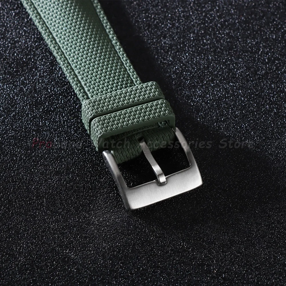 Watchband 20mm 21mm 22mm FKM Rubber Watch Strap Quick-Release Bracelet for Omega for Rolex for Seiko Band Nylon Silicone Belts