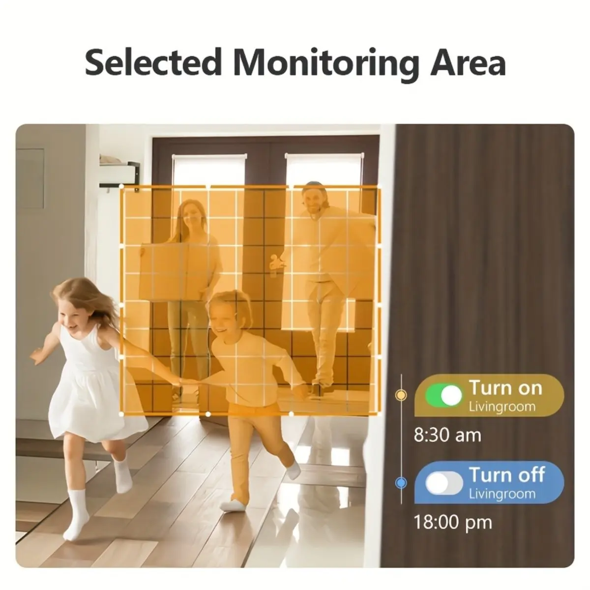 IMOU Cue 2E 3MP Wifi Security Camera Monitor Night Vision Human Detection IP Camera Indoor Security Surveillance
