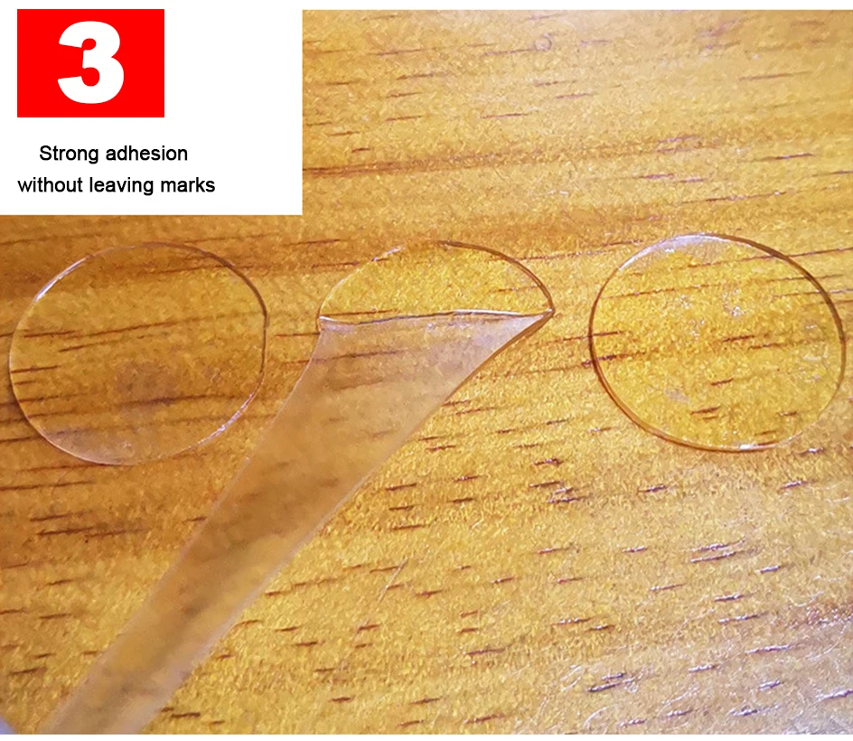 10-100Pcs Transparent Acrylic Double Sided Tape Pads Waterproof No Trace Super Strong Self Adhesive Stickers for Car Home