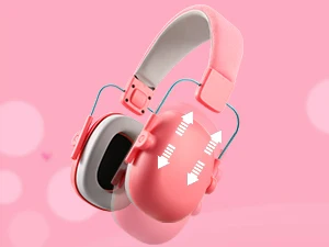 YHKEMA Noise Cancelling Headphones for Kids, SNR 27dB Safety Noise Reduction Ear Muffs for Autism Sensory &Concentration Aid