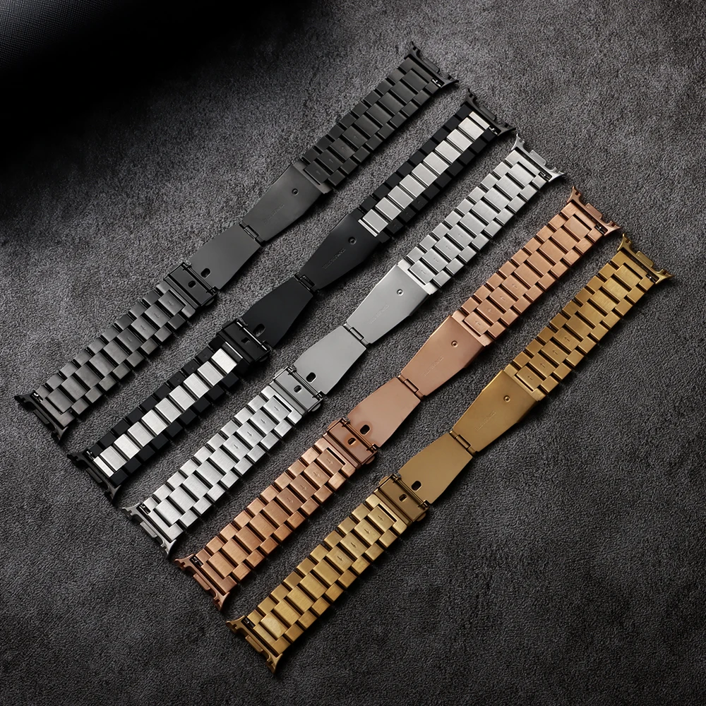Stainless Steel Strap For Samsung Galaxy Watch 8 classic 46mm Watchband Bracelet Correa For Samsung Watch 8 40mm 44mm Metal Band
