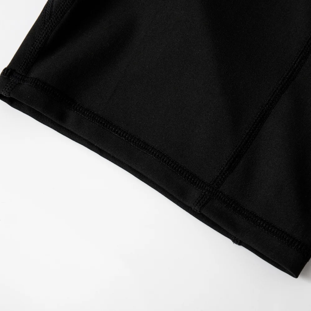 Men Compression Marathon Running Shorts with Waist Pack Quick Dry Trainning Exercise Fitness Sport Tight Shorts