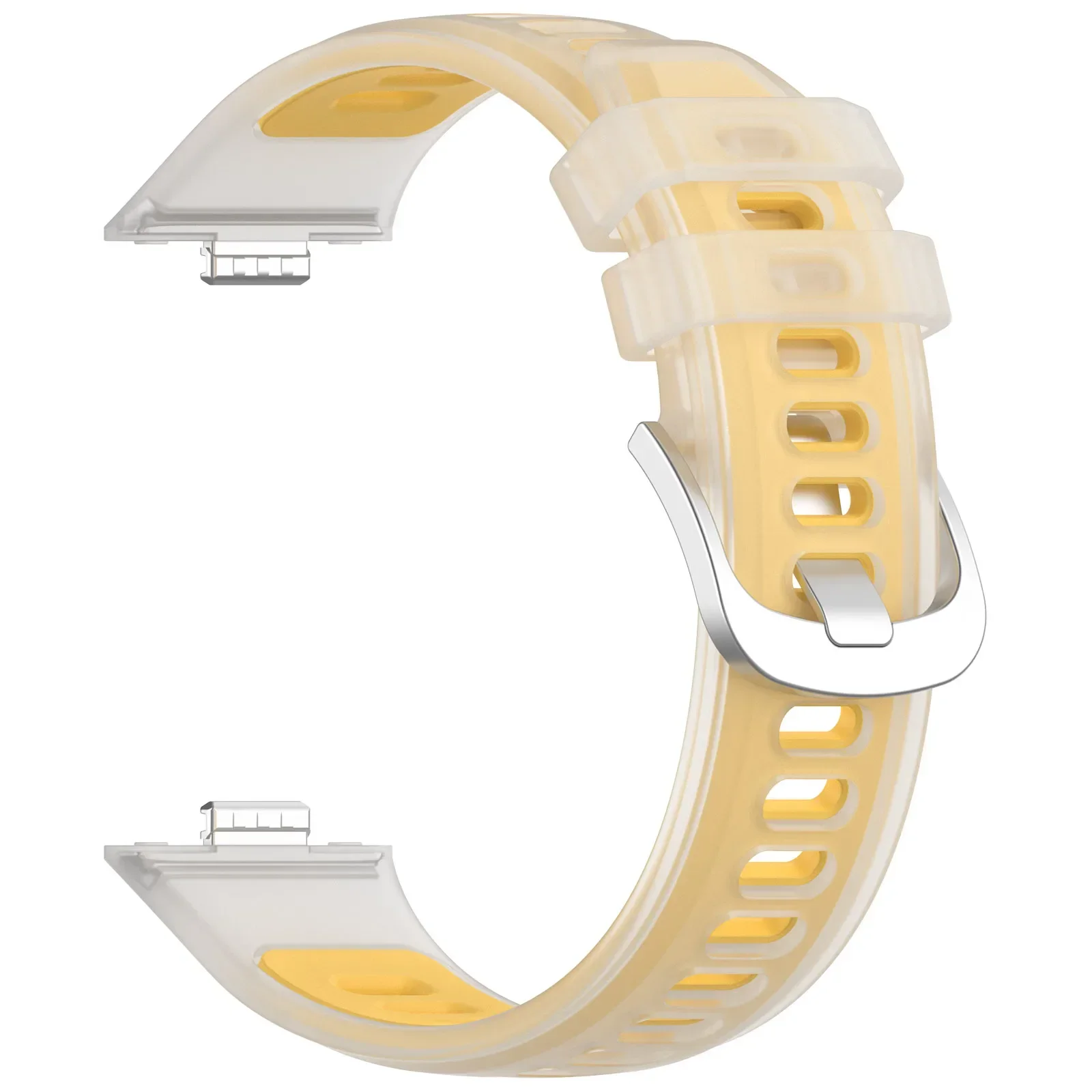 Translucent Silicone Strap For HUAWEI WATCH Fit 5 Fit5 Pro Bracelet Band Watchband For Huawei Fit 3 4 Fit4Pro Replace Wristband