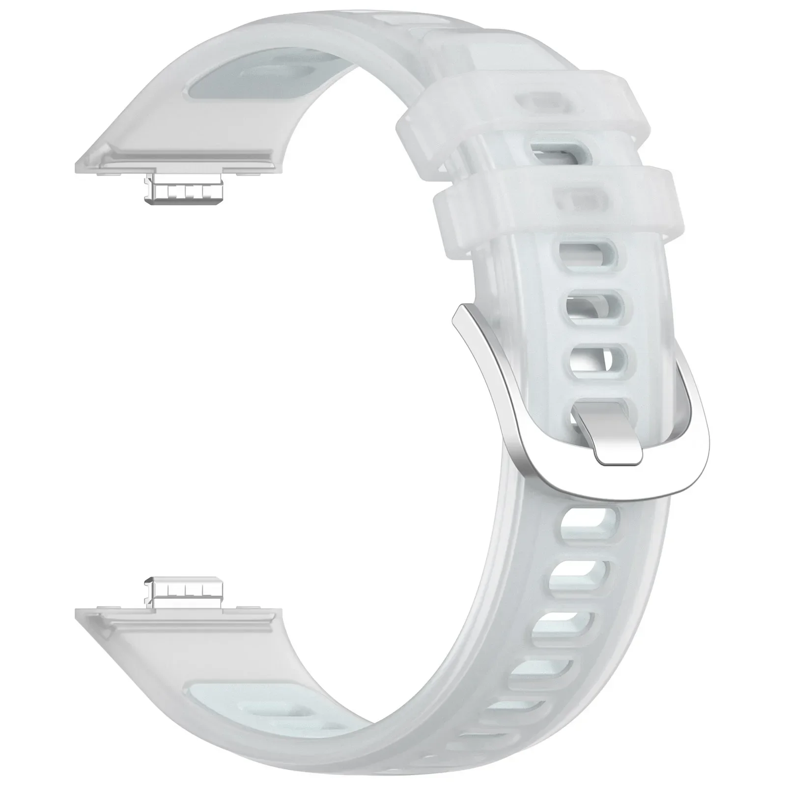 Translucent Silicone Strap For HUAWEI WATCH Fit 5 Fit5 Pro Bracelet Band Watchband For Huawei Fit 3 4 Fit4Pro Replace Wristband