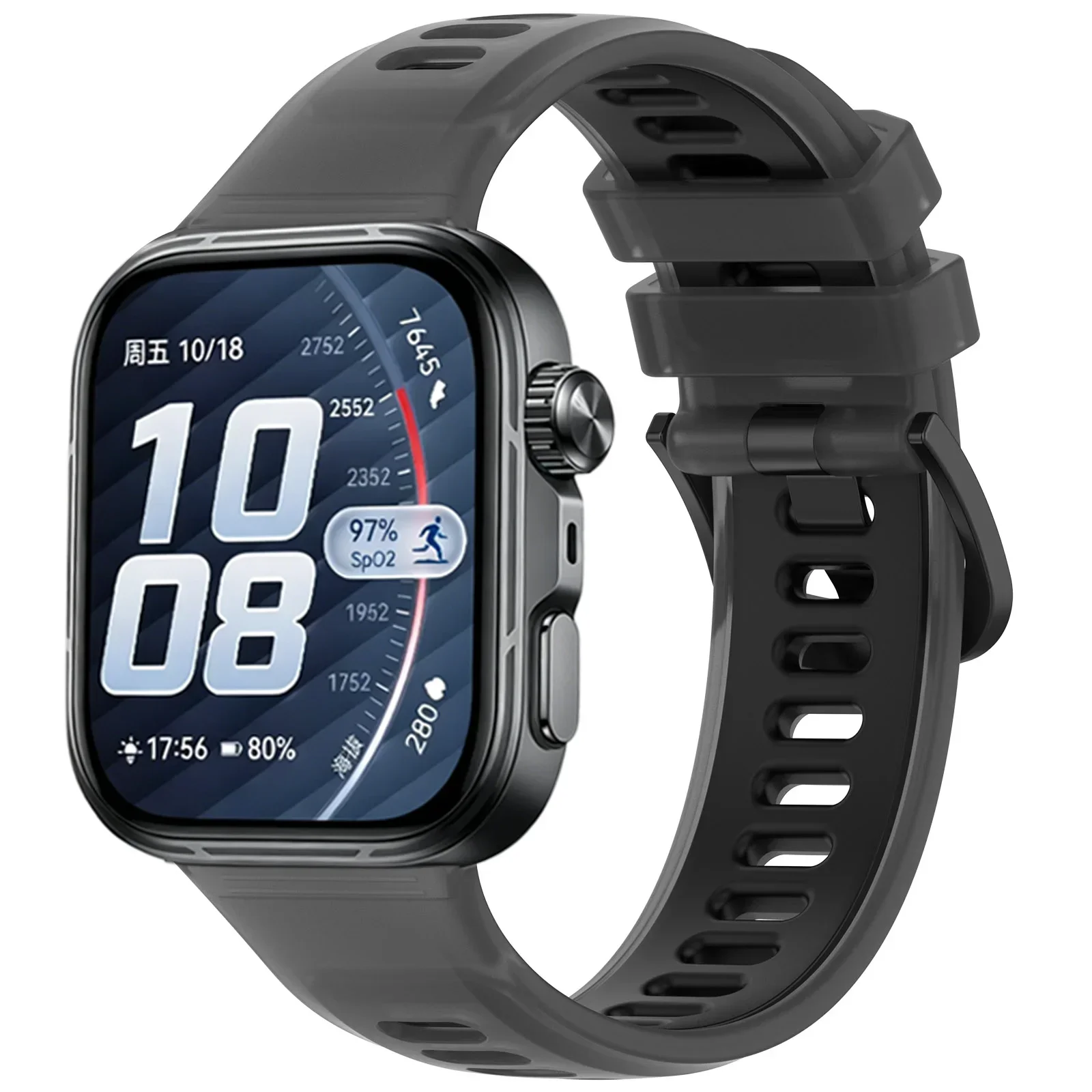Translucent Silicone Strap For HUAWEI WATCH Fit 5 Fit5 Pro Bracelet Band Watchband For Huawei Fit 3 4 Fit4Pro Replace Wristband