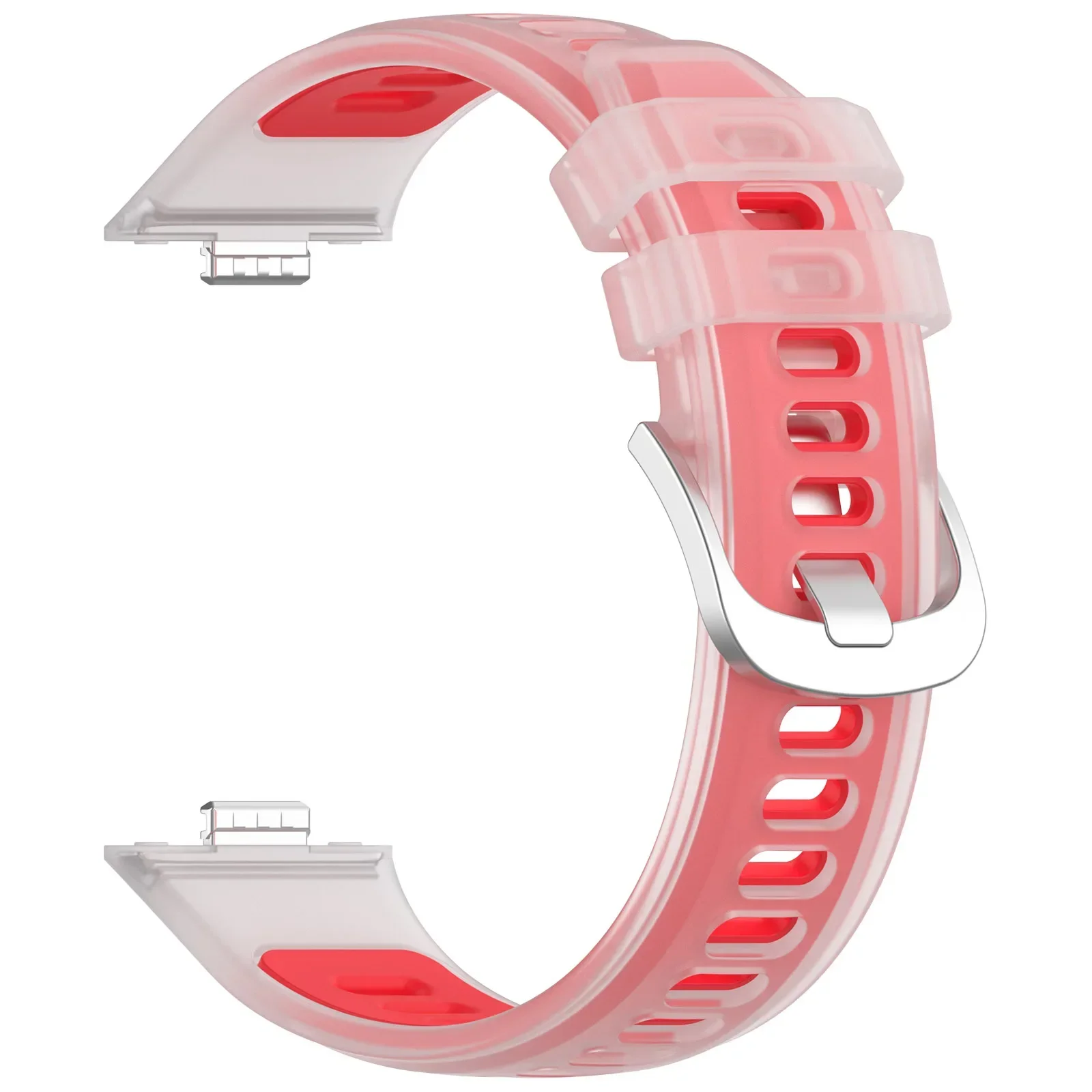 Translucent Silicone Strap For HUAWEI WATCH Fit 5 Fit5 Pro Bracelet Band Watchband For Huawei Fit 3 4 Fit4Pro Replace Wristband