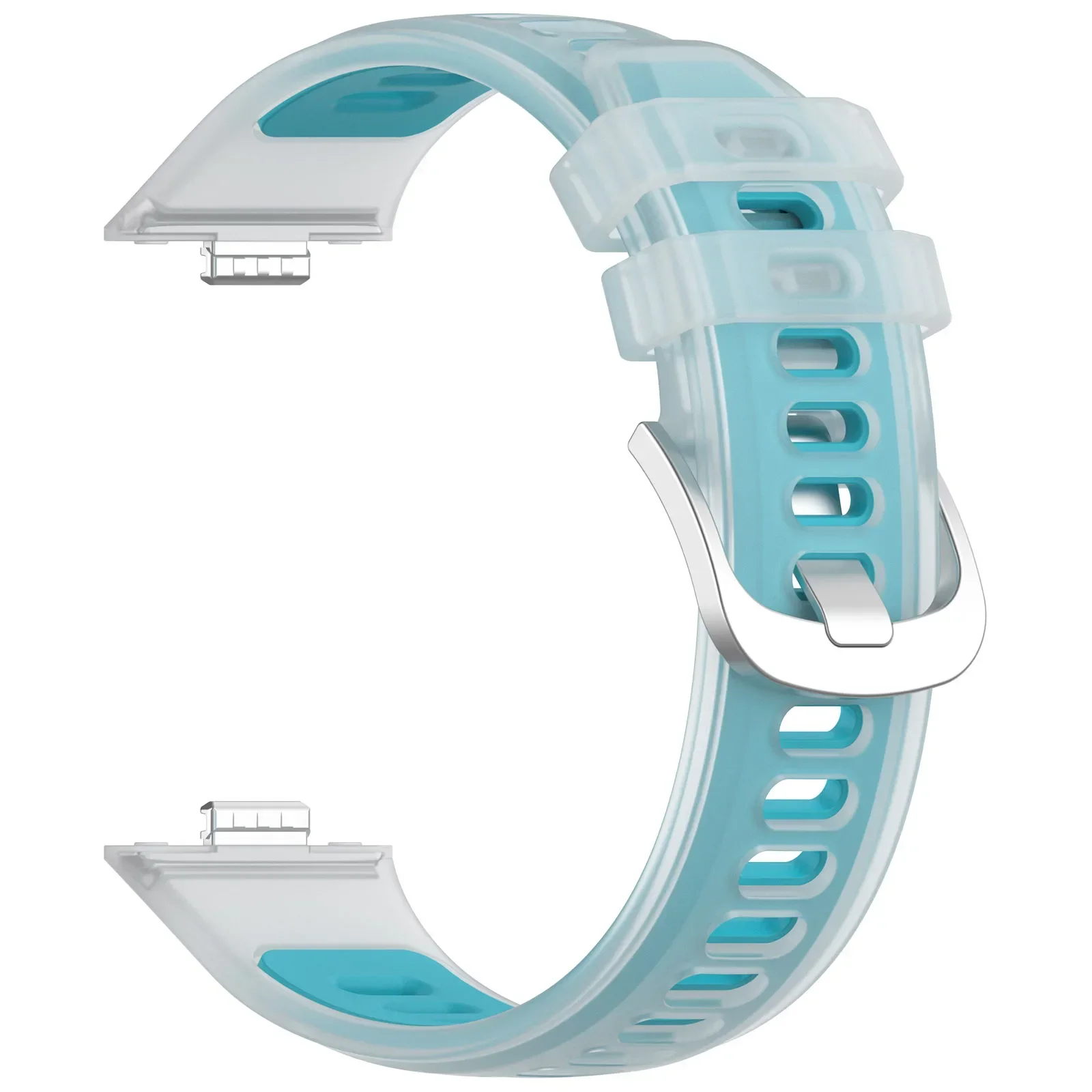 Translucent Silicone Strap For HUAWEI WATCH Fit 5 Fit5 Pro Bracelet Band Watchband For Huawei Fit 3 4 Fit4Pro Replace Wristband
