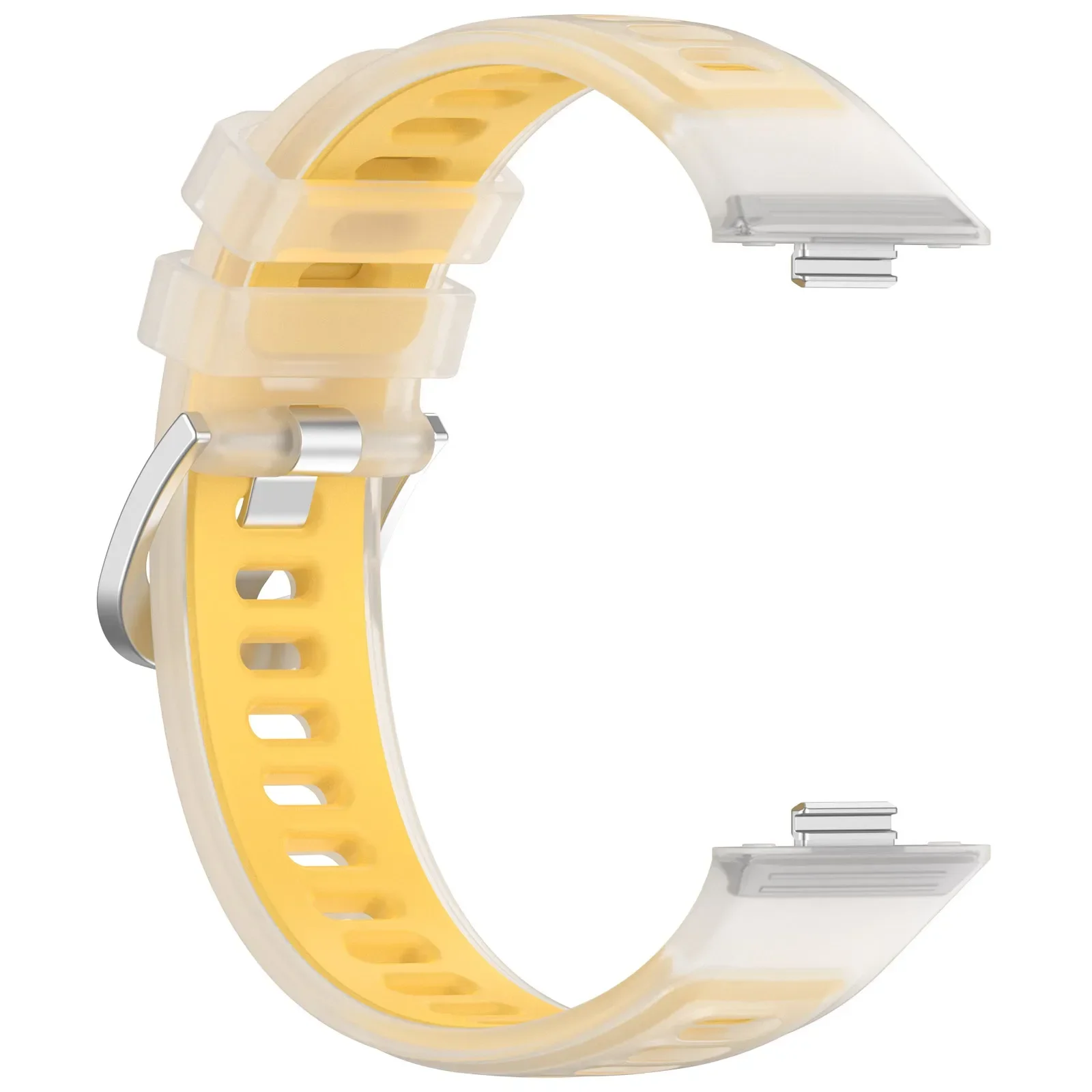 Translucent Silicone Strap For HUAWEI WATCH Fit 5 Fit5 Pro Bracelet Band Watchband For Huawei Fit 3 4 Fit4Pro Replace Wristband